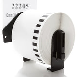 22205 Wide Continuous Thermal Labels (Generic) | 62mm × 30.48m | Brother DK22205 Replacement